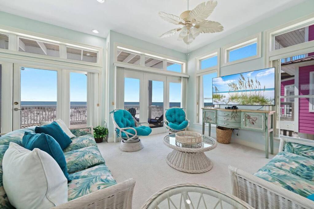 Oceanfront/Zero Steps To Beach/Views/4Br Gulf Shores Dış mekan fotoğraf