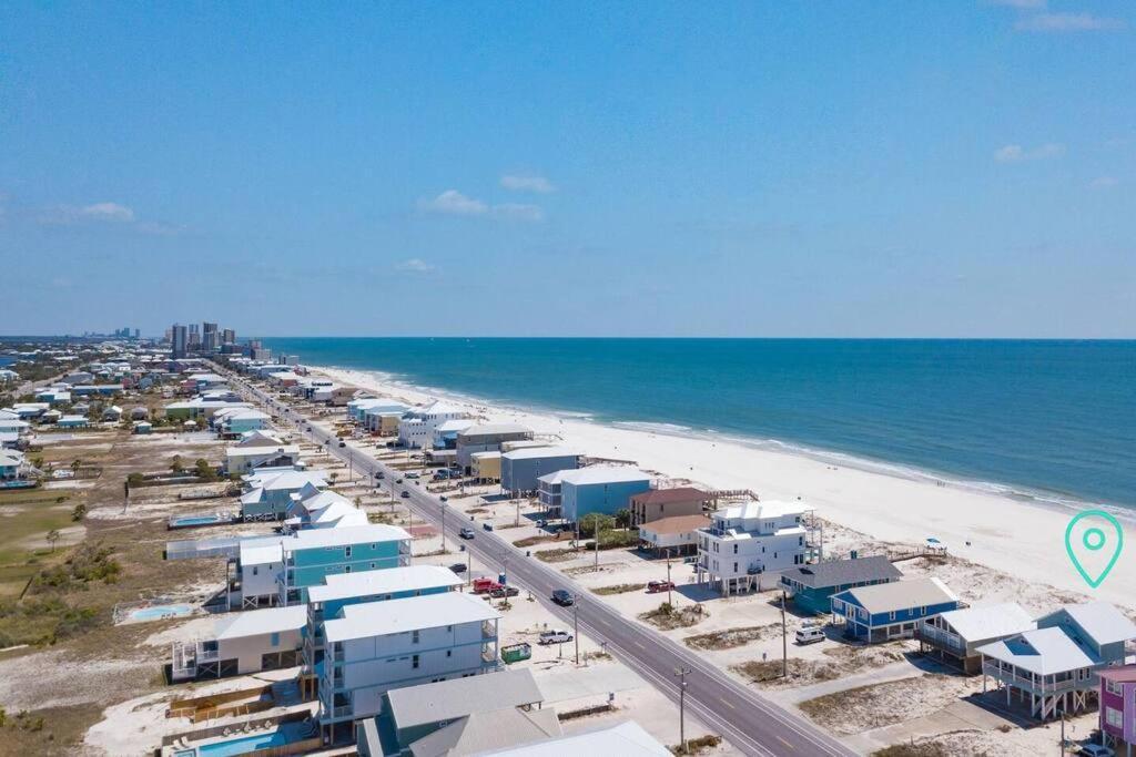Oceanfront/Zero Steps To Beach/Views/4Br Gulf Shores Dış mekan fotoğraf