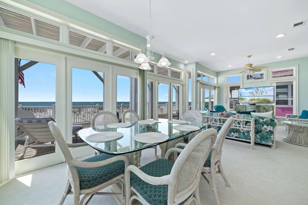 Oceanfront/Zero Steps To Beach/Views/4Br Gulf Shores Dış mekan fotoğraf